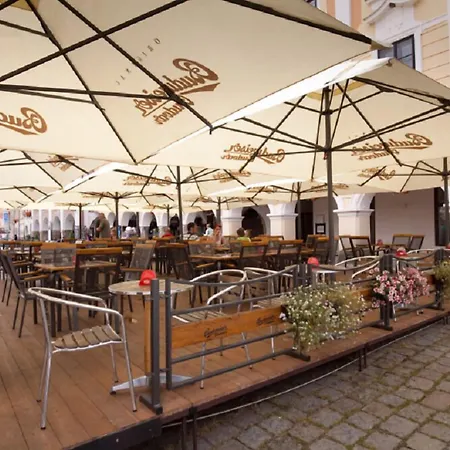U černého Orla Hotel Telč